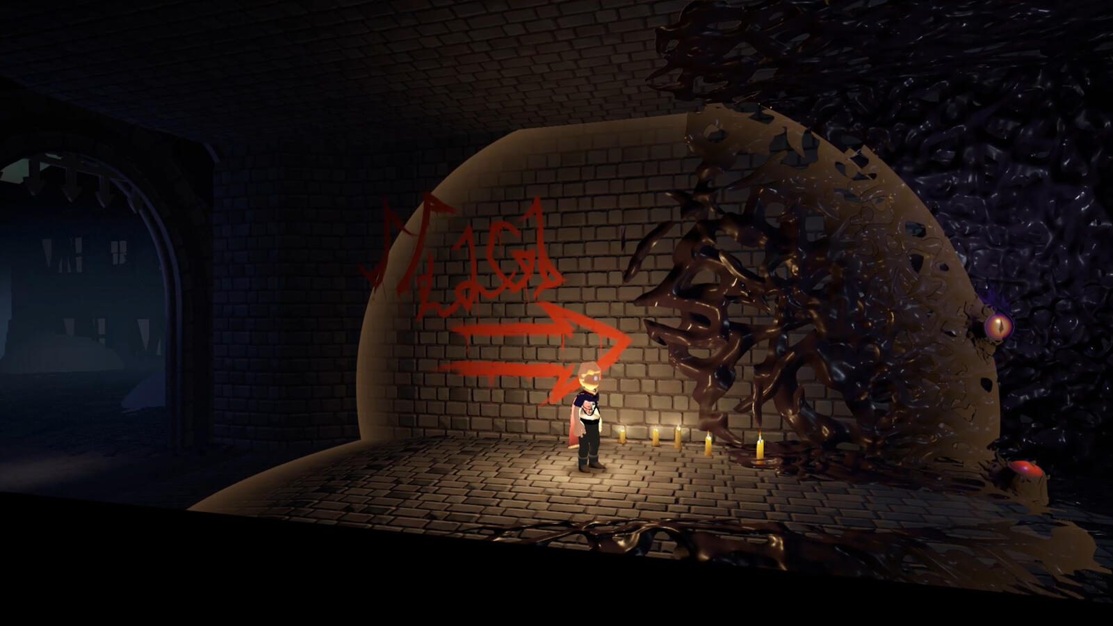 Ruined Village Tunnel