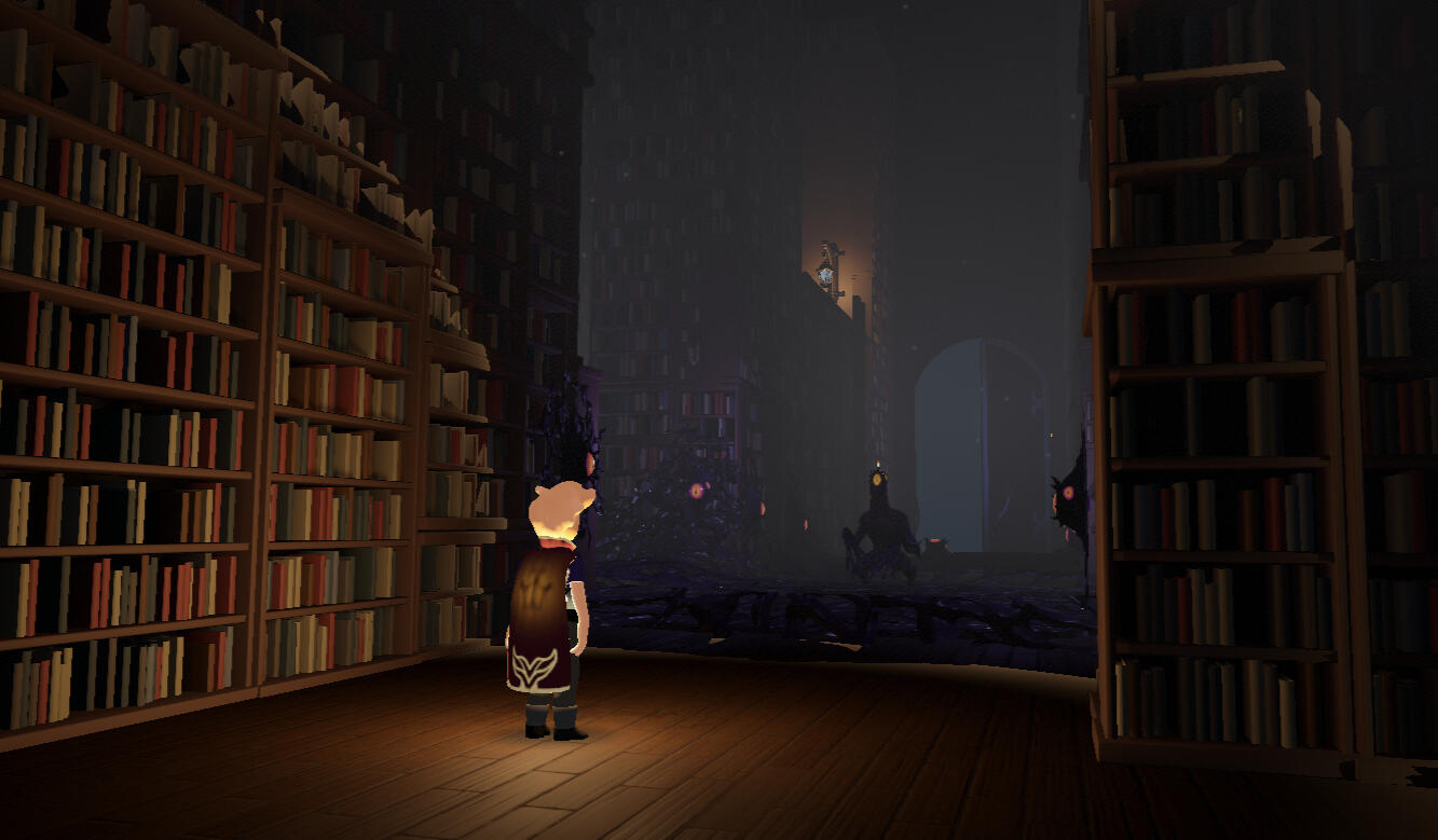 Ruined Village Library