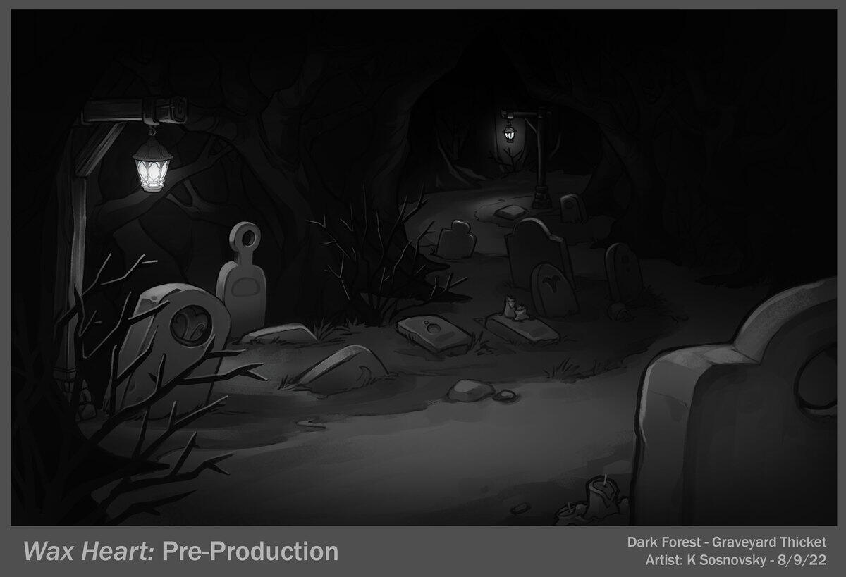 Dark Forest Graveyard Thicket