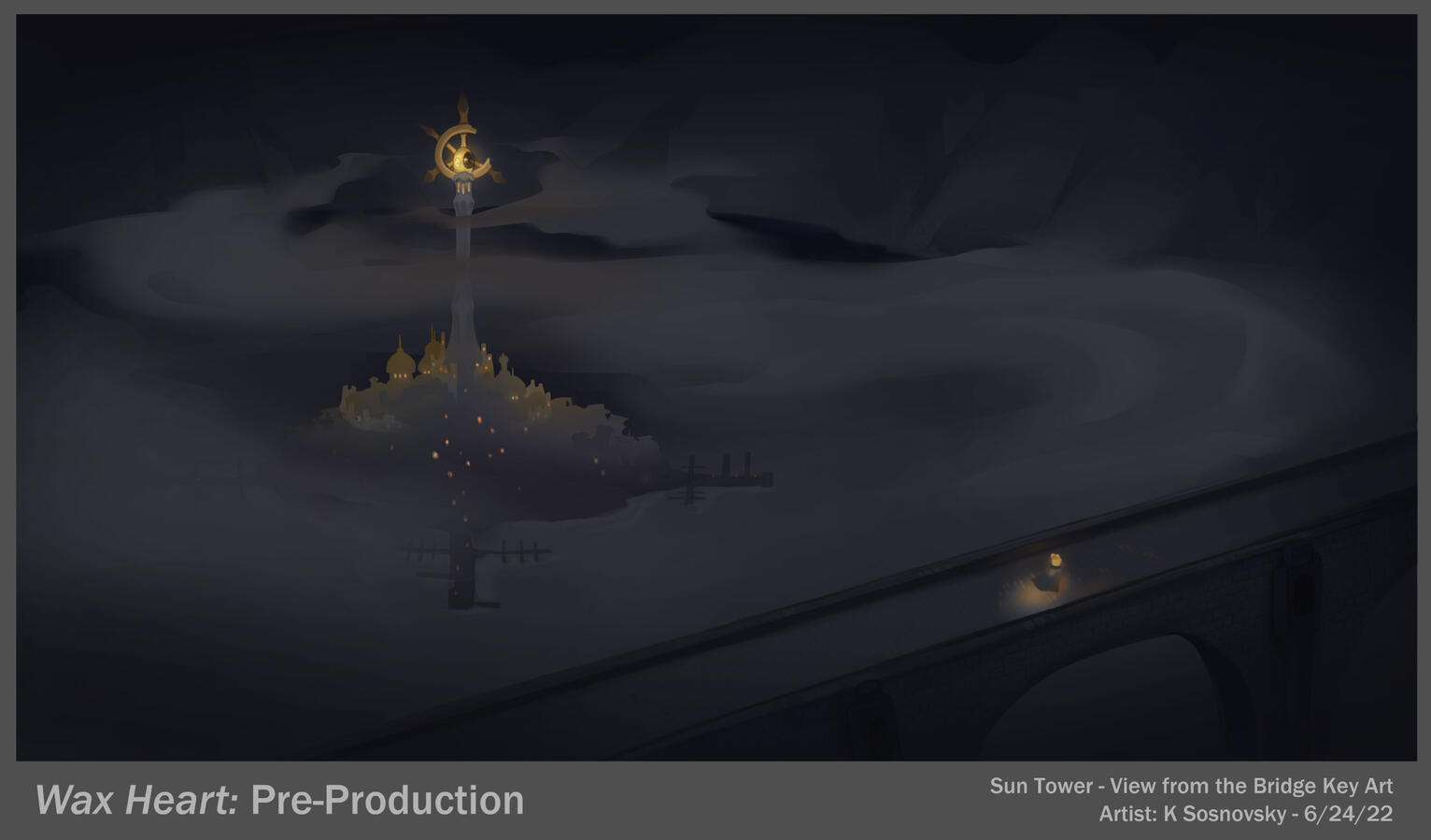 Sun Tower - View from Bridge Key Art