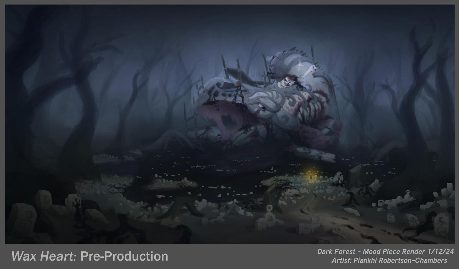 Dark Forest Mood Piece