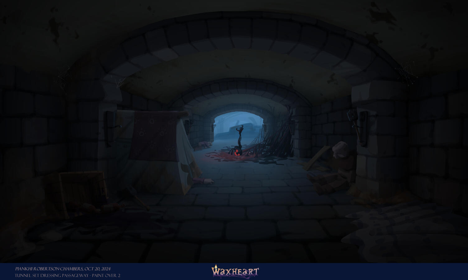 Tunnel Passageway Set Dressing