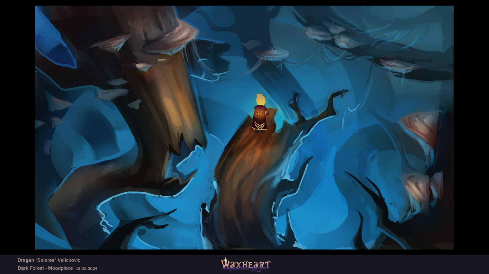 Dark Forest Mood Piece